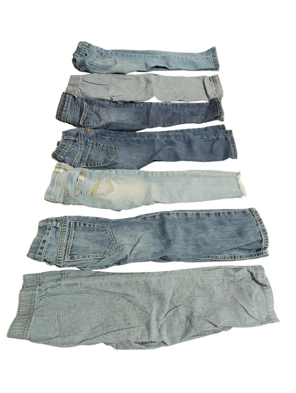 Bundle of Seven Denim Bottoms Size 3T-Brand Names